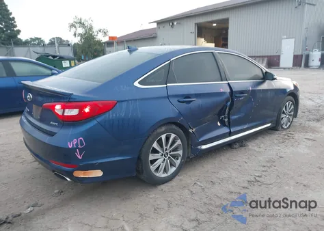 2017 Hyundai Sonata Sport из США, поврежденный, VIN 5NPE34AF8HH568681